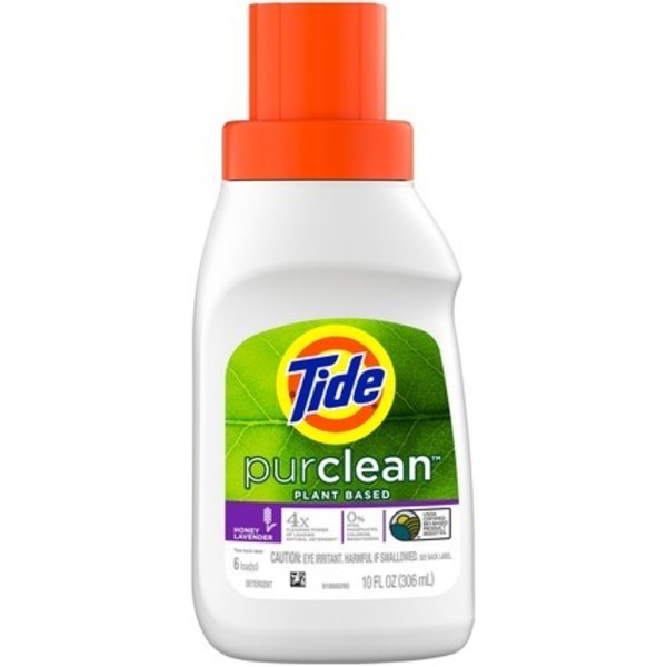 Tide Pure And Clean Plant Based Laundry Detergent Honey, PK12 81354